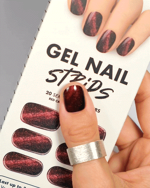 Gel Nail Strip ★ The Floor is Lava Gel Nail Wraps MoYou London