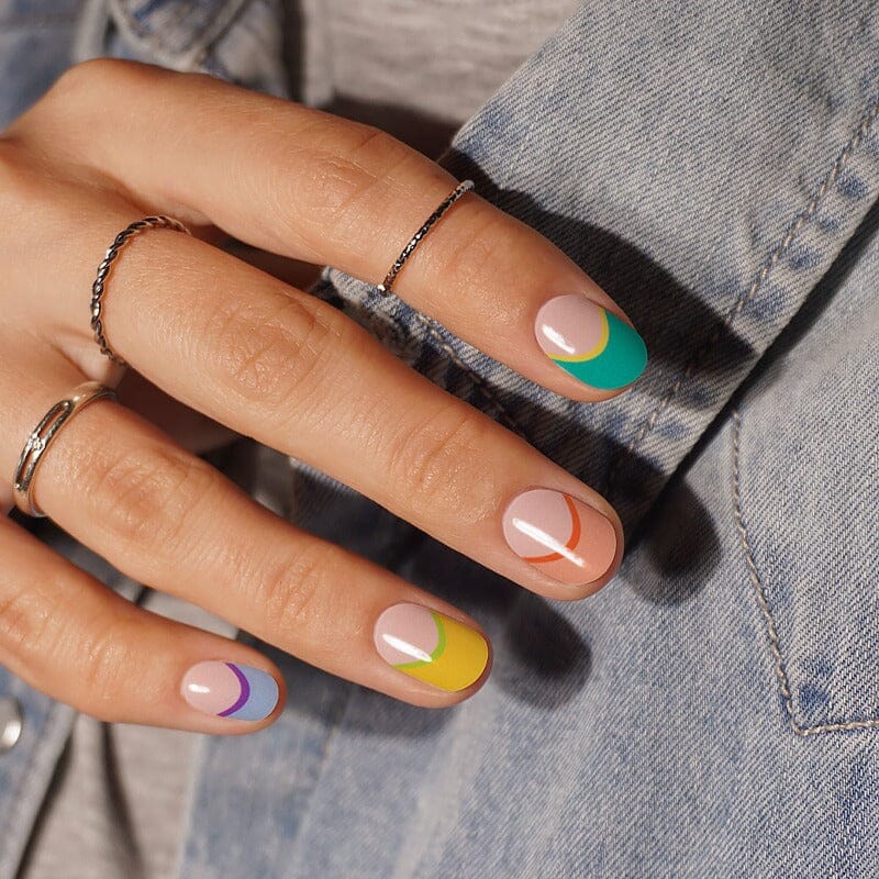 Gel Strips Semi-Cured Nail Wraps 15 Gel Nail Wraps MoYou London