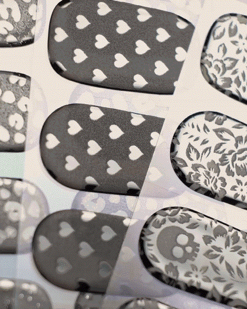 Gel Nail Strip ★ Follow Your Heart Gel Nail Wraps MoYou London