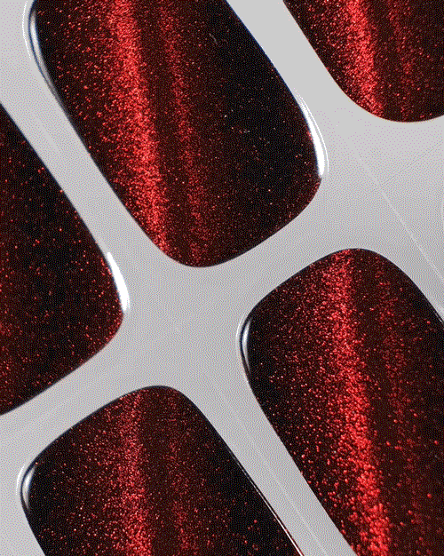 Gel Nail Strip ★ The Floor is Lava Gel Nail Wraps MoYou London