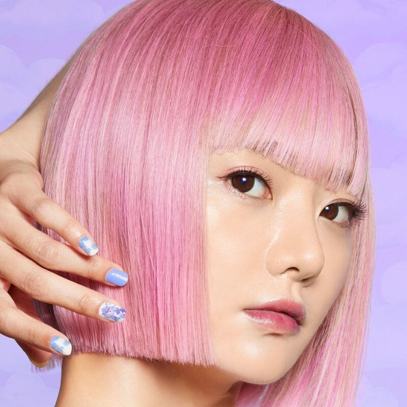 Gel Nail Strip ★ CARE BEARS ★ Grumpy Bear Gel Nail Wraps MoYou London