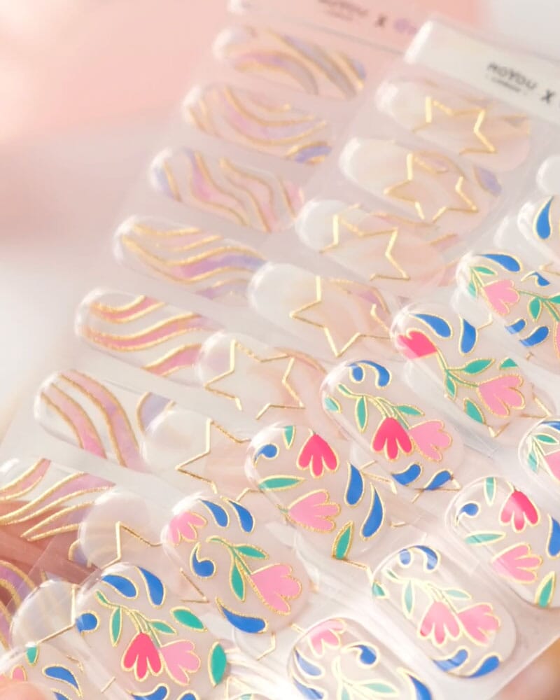 Gel Nail Strip ★ @nailjob 02 Gel Nail Wraps MoYou London