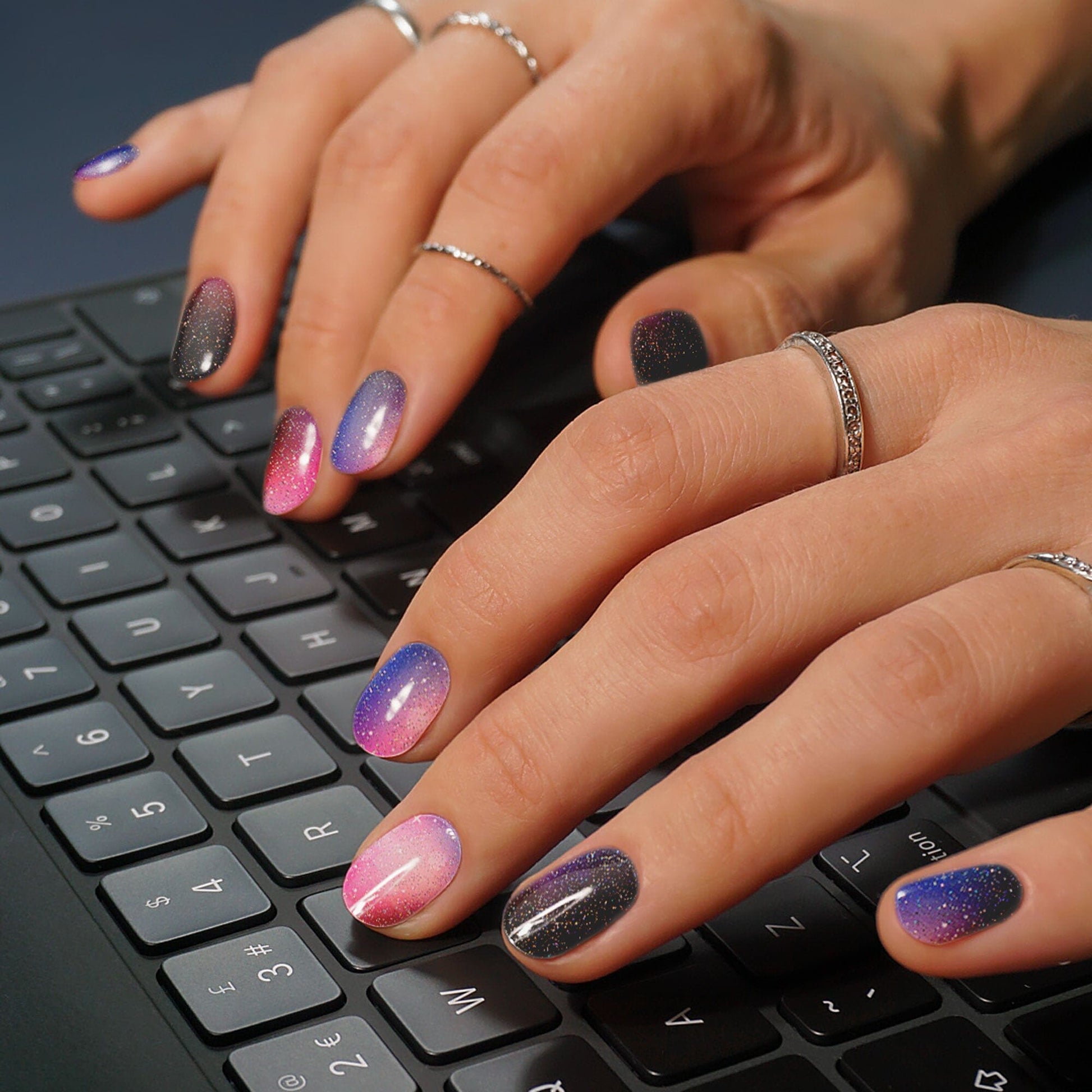 Gel Strips Semi-Cured Nail Wraps 40 Gel Nail Wraps MoYou London