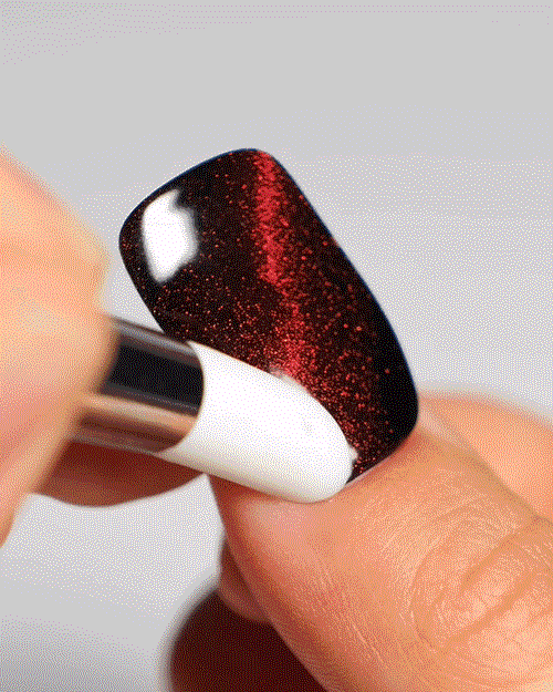 Gel Nail Strip ★ The Floor is Lava Gel Nail Wraps MoYou London