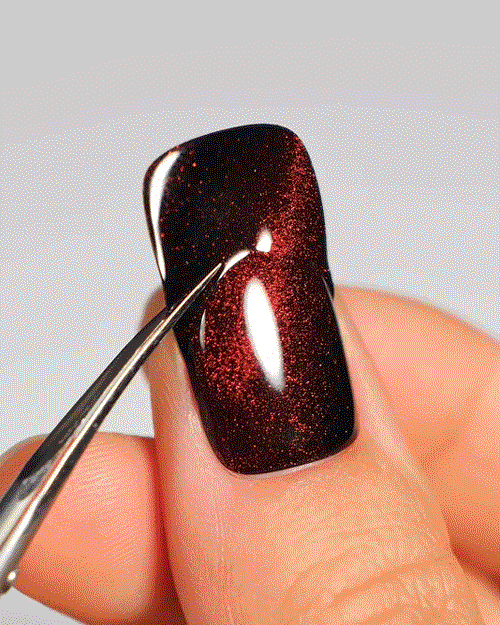 Gel Nail Strip ★ The Floor is Lava Gel Nail Wraps MoYou London