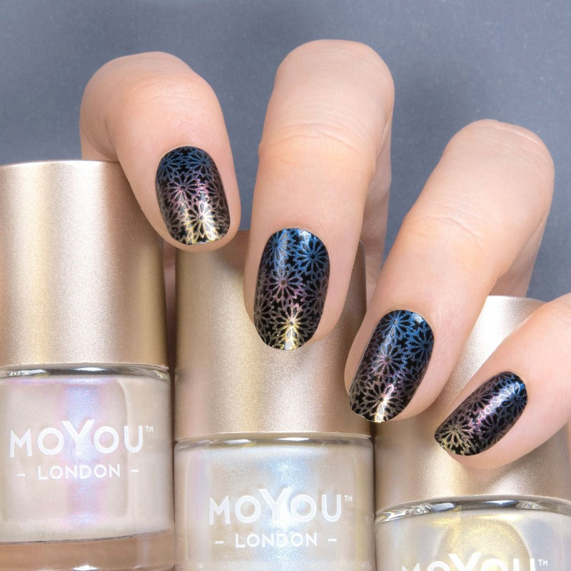 Snow 06 ✦ Nail Stamping Plate
