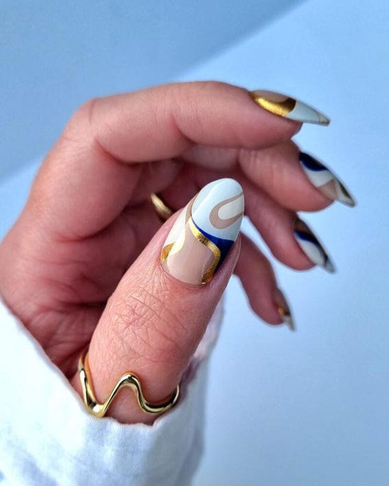 Gel Nail Strip ★ @rebekahxpritchard 02 Gel Nail Wraps MoYou London