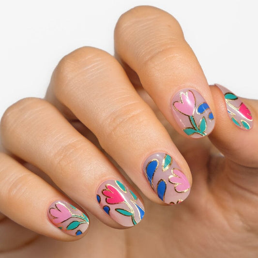Gel Nail Strip ★ @nailjob 01 Gel Nail Strips MoYou London
