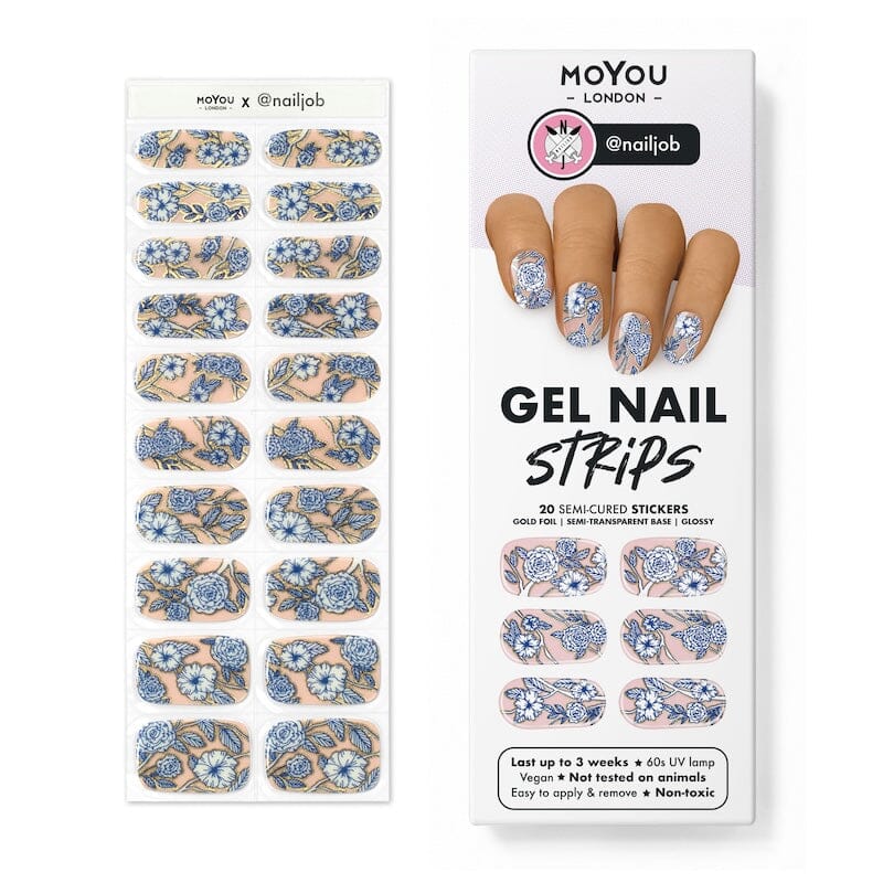 Gel Nail Strip ★ @nailjob 04 Gel Nail Strips MoYou London