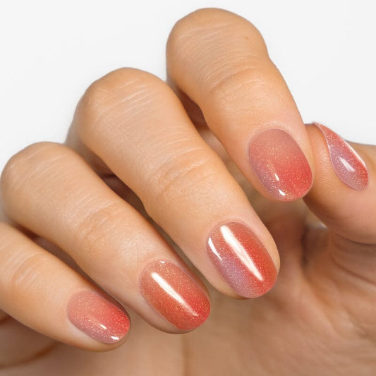 Gel Nail Strip ★ Sun Burn Gel Nail Strips MoYou London