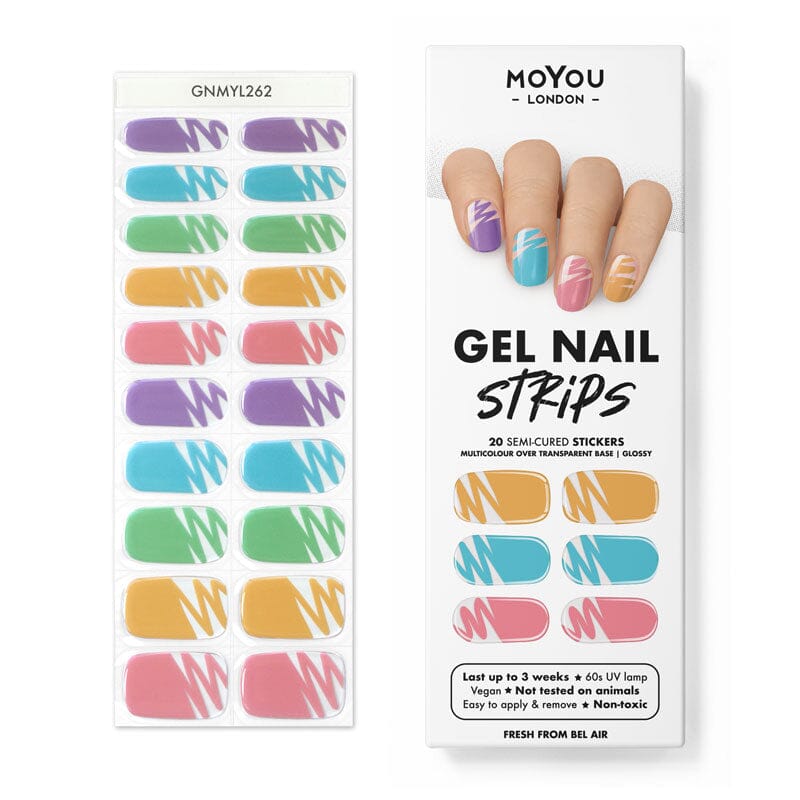 Gel Nail Strip ★ Fresh From Bel Air Gel Nail Strips MoYou London