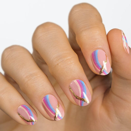 Gel Nail Strip ★ Never Say Never Gel Nail Strips MoYou London