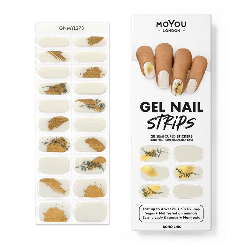 Gel Nail Strip ★ Boho Chic Gel Nail Strips MoYou London