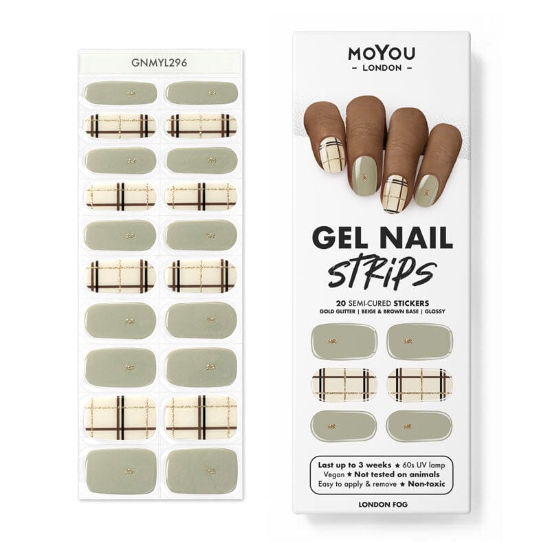 Gel Nail Strip ★ London Fog Gel Nail Strips MoYou London