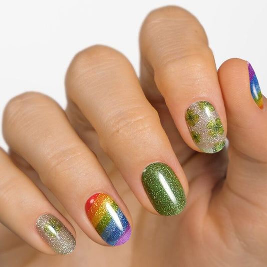 Gel Nail Strip ★ Lucky Charm Gel Nail Strips MoYou London