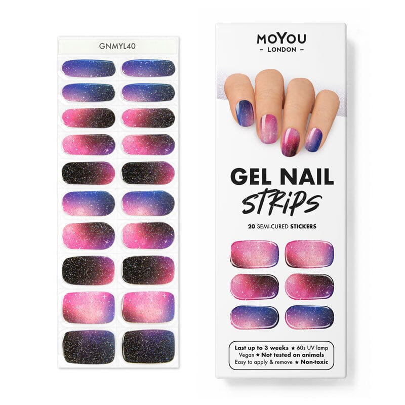 Gel Nail Strip ★ Far Far Away Gel Nail Strips MoYou London