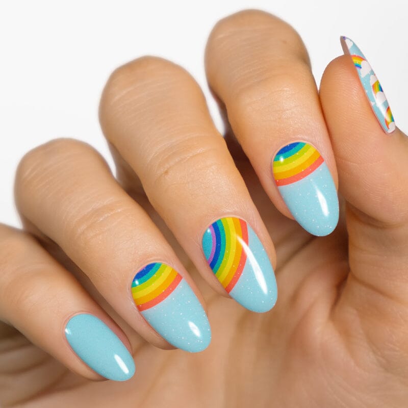 Gel Nail Strip ★ Chasing Rainbows Gel Nail Strips MoYou London