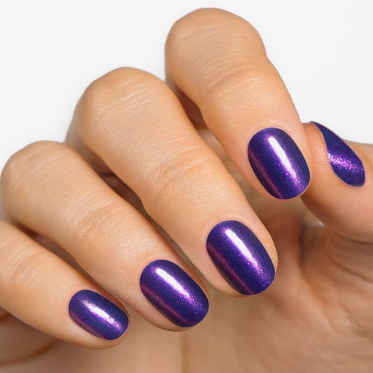 Gel Nail Strip ★ Wisteria Shine Gel Nail Strips MoYou London