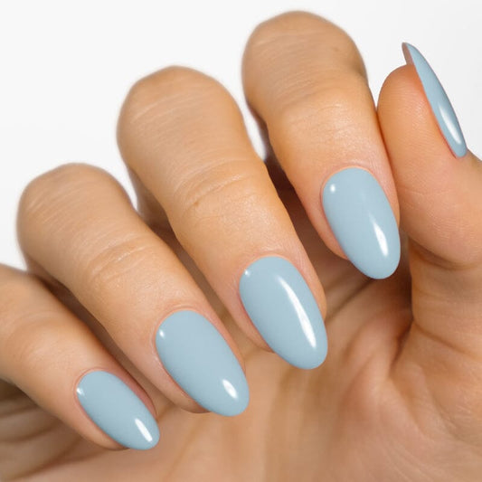 Gel Nail Strip ★ Baby Blue Gel Nail Strips MoYou London