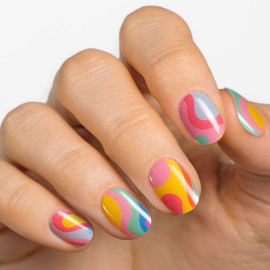 Gel Nail Strip ★ @peachinails 03 Gel Nail Strips MoYou London