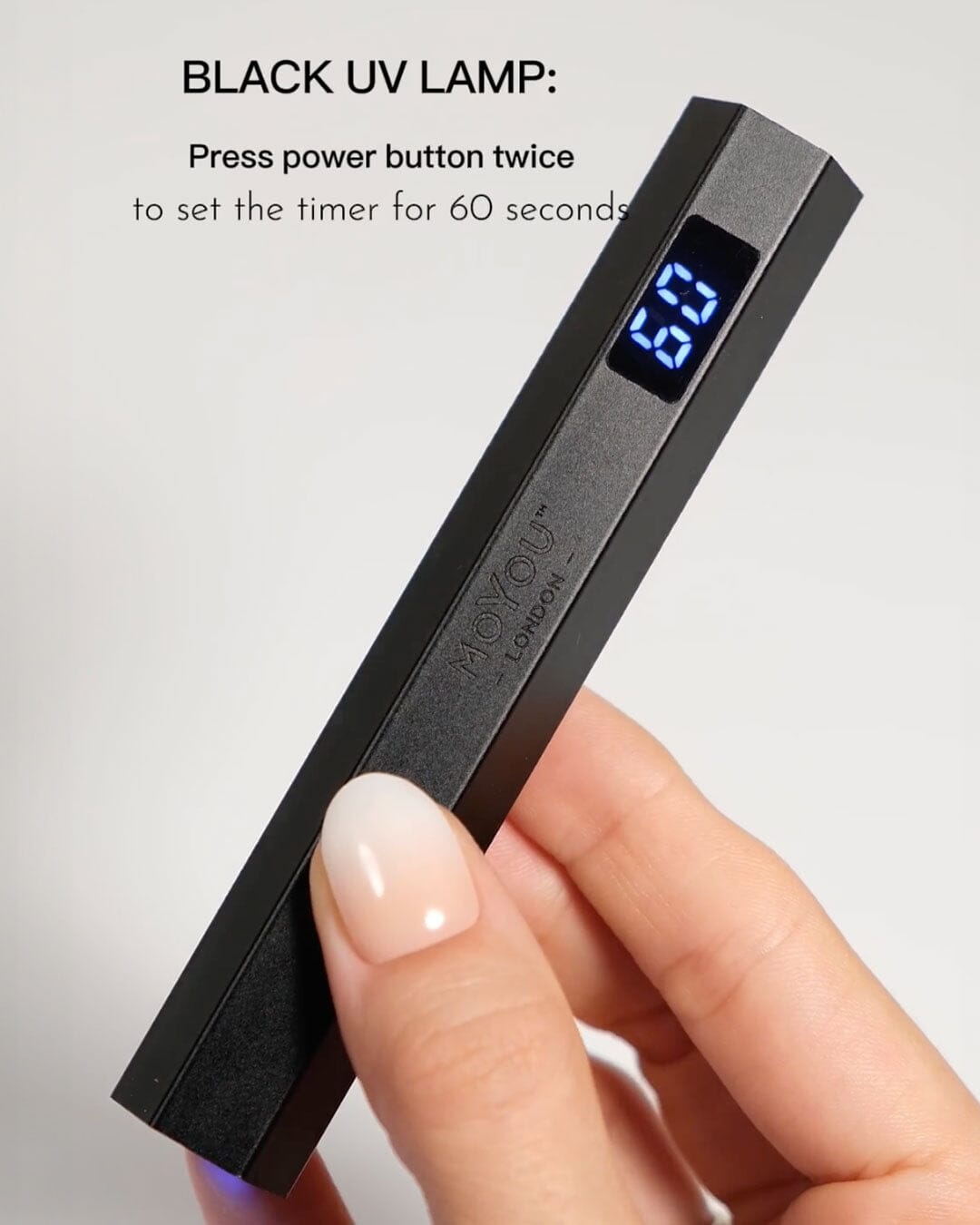 PEN LED/UV Lamp ★ BLACK Gel Polish MoYou London