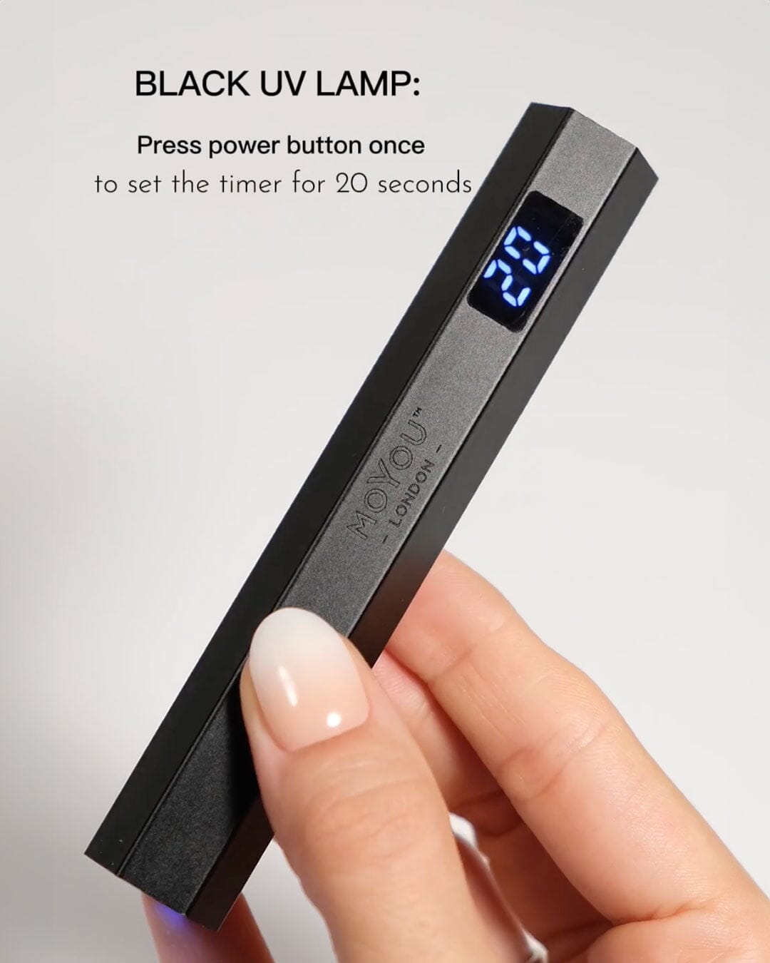 PEN LED/UV Lamp ★ BLACK Gel Polish MoYou London