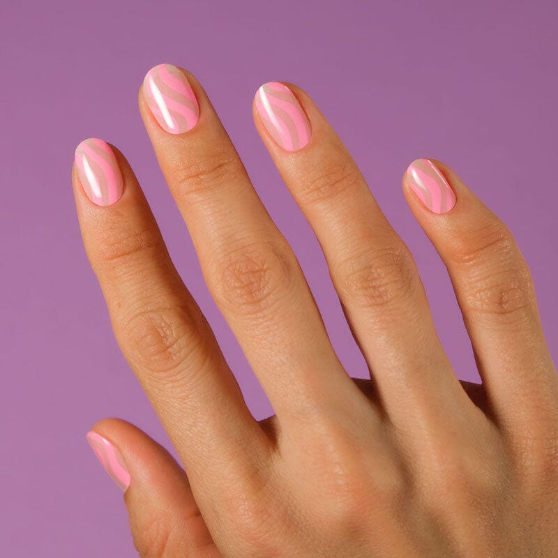 Gel Nail Strip ★ @peachinails 03 Gel Nail Wraps MoYou London