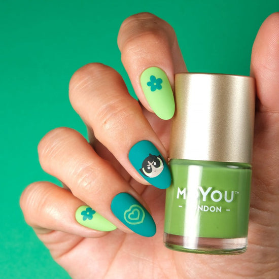 Powerpuff Girls 01 ✦ Special Edition Stamping Nail Stencils MoYou London