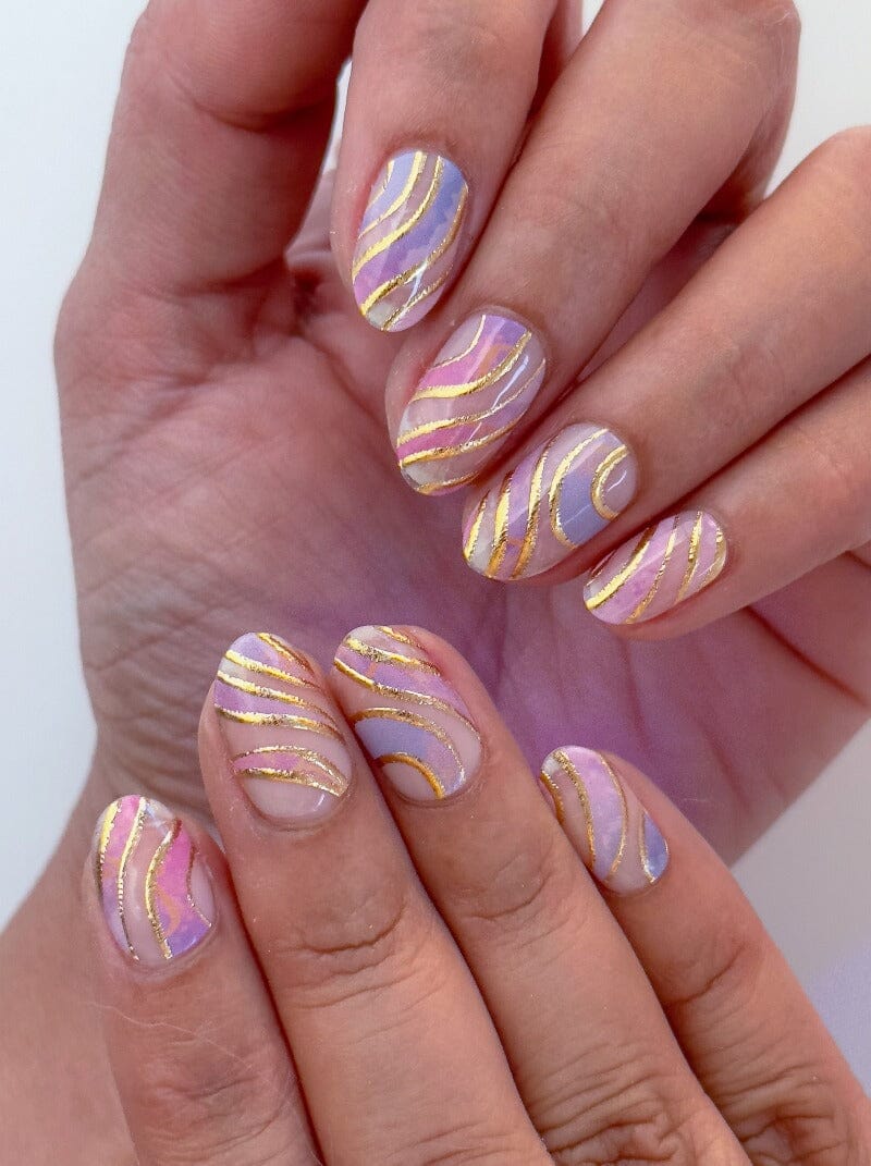 Gel Nail Strip ★ @nailjob 03 Gel Nail Wraps MoYou London