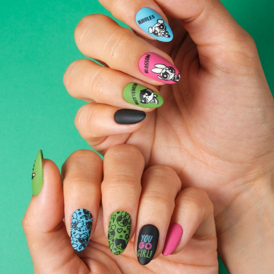 Powerpuff Girls 03 ✦ Special Edition Stamping Nail Stencils MoYou London