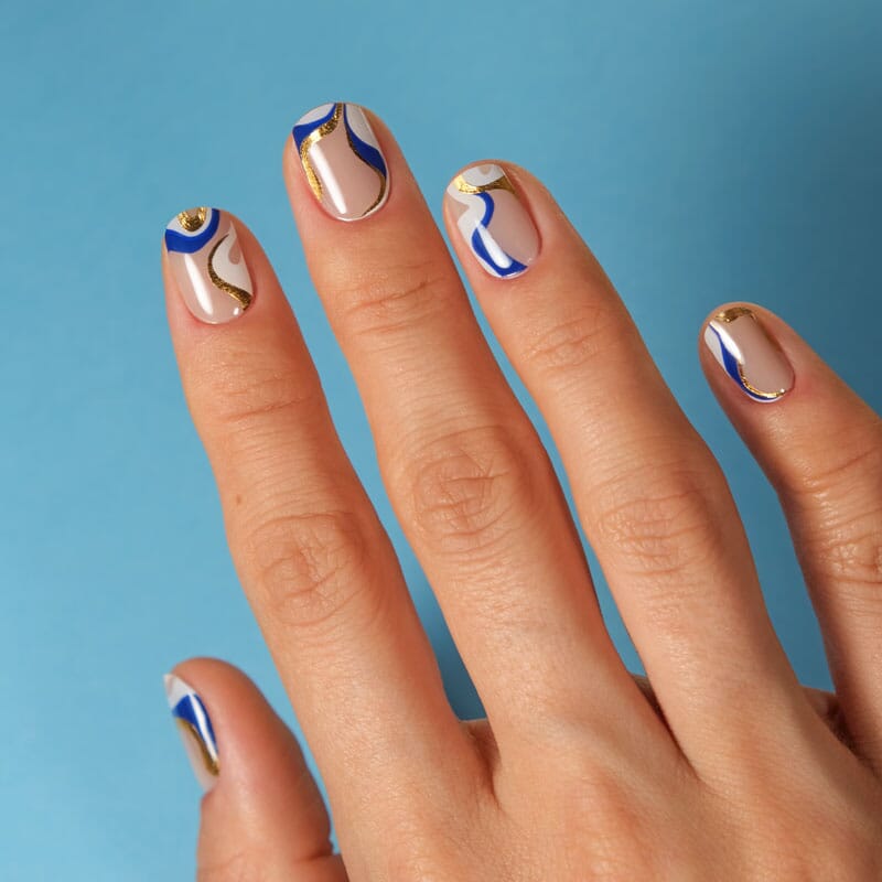Gel Nail Strip ★ @rebekahxpritchard 02 Gel Nail Wraps MoYou London