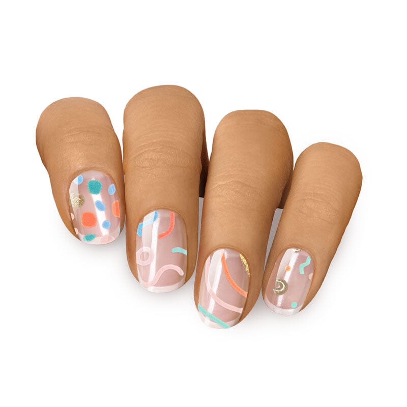 Gel Strips Semi-Cured Nail Wraps 33 Gel Nail Wraps MoYou London