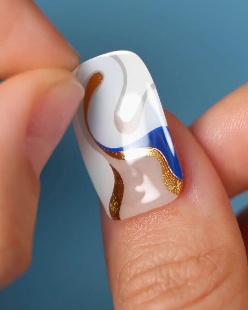 Gel Nail Strip ★ @rebekahxpritchard 02 Gel Nail Wraps MoYou London