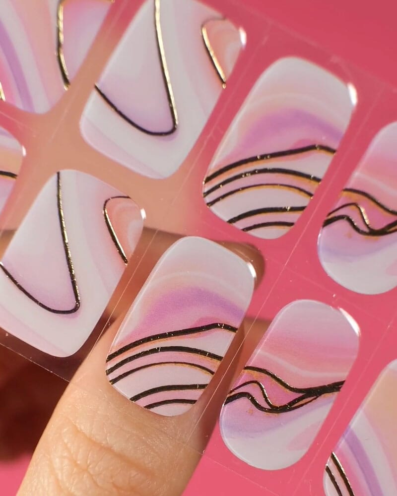 Gel Nail Strip ★ Life on Mars Gel Nail Wraps MoYou London