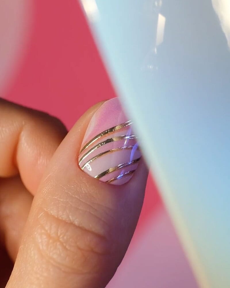 Gel Nail Strip ★ Life on Mars Gel Nail Wraps MoYou London