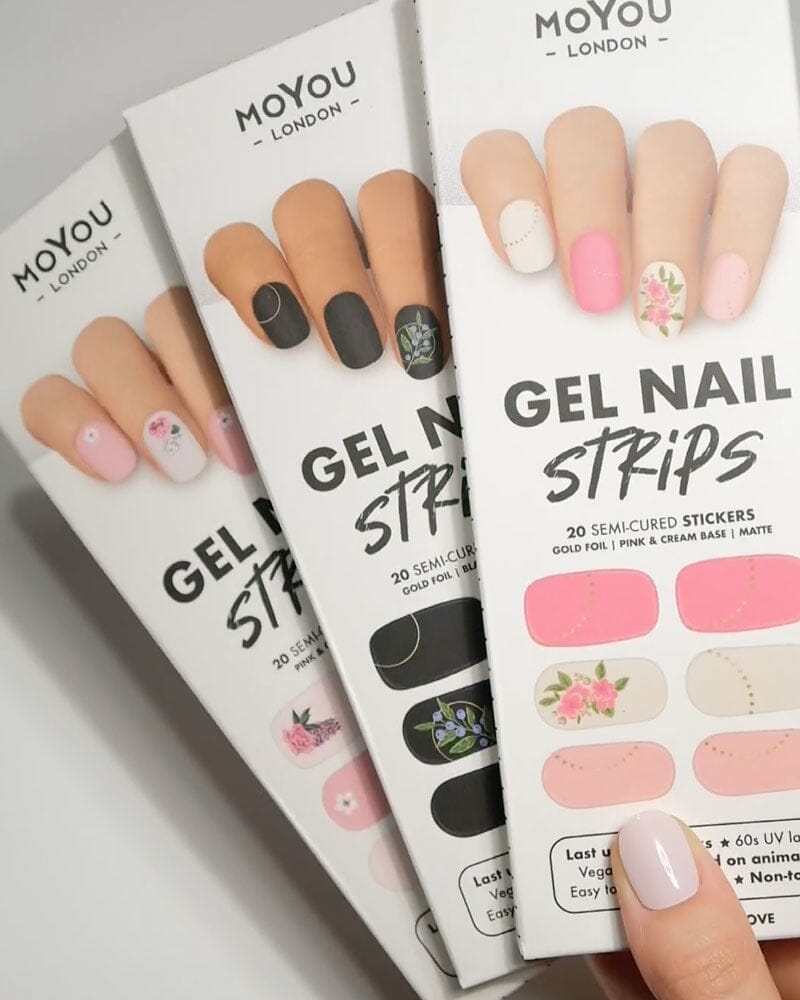 Gel Nail Strip ★ Can't Buy Me Love Gel Nail Strips MoYou London