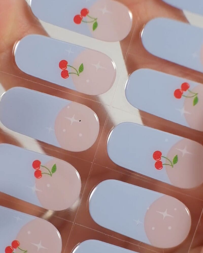 Gel Nail Strip ⭐️ ⭐️ ⭐️ Wild Cherry Gel Nail Strips MoYou London