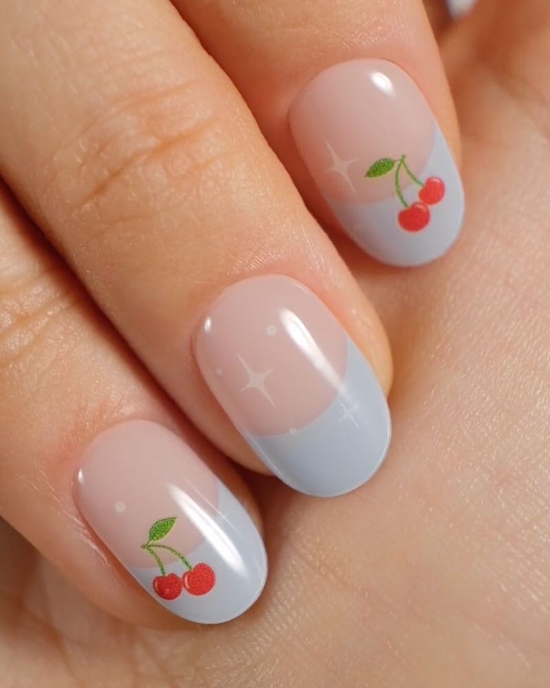 Gel Nail Strip ⭐️ ⭐️ ⭐️ Wild Cherry Gel Nail Strips MoYou London