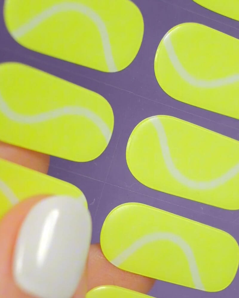 Gel Nail Strip ★ Pop Tennis Gel Nail Strips MoYou London