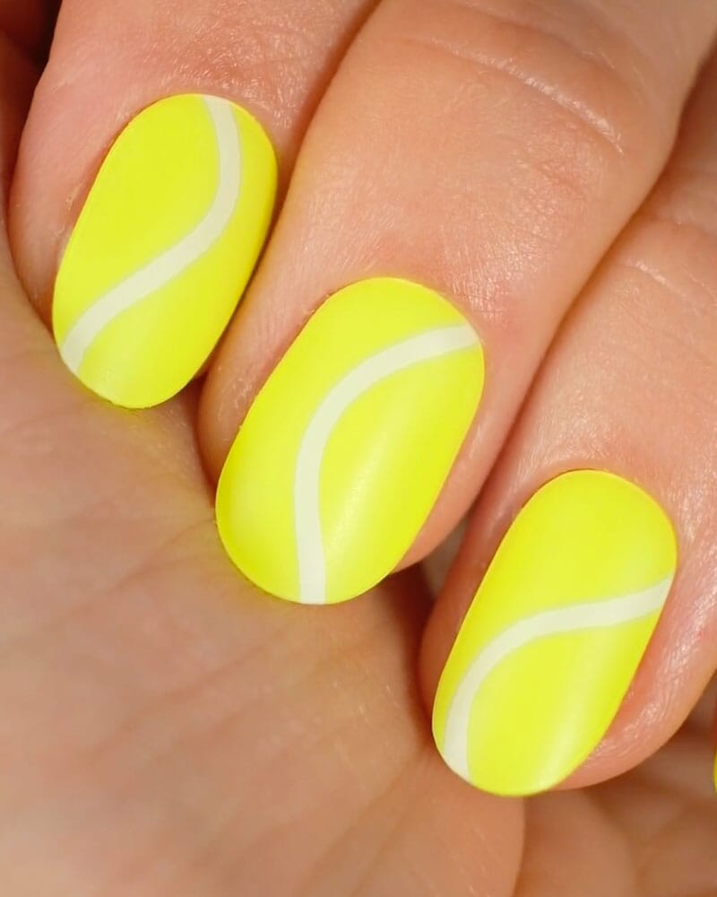 Gel Nail Strip ★ Pop Tennis Gel Nail Strips MoYou London