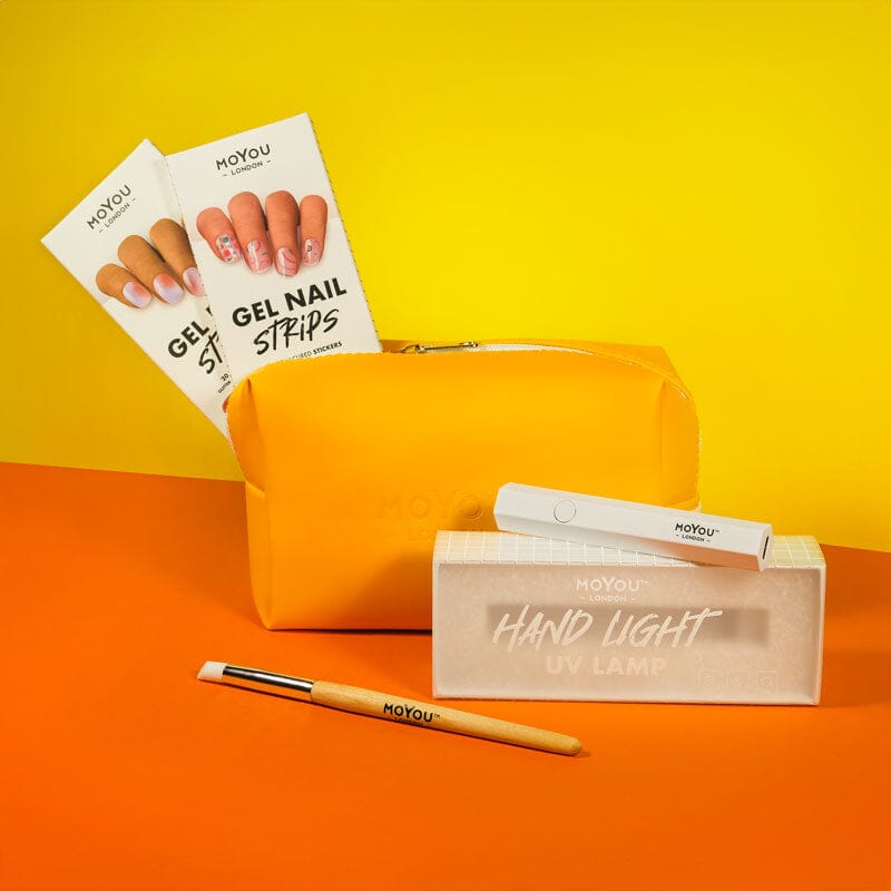 Travel Bag ★ Yellow Nail Art Stencil MoYou London