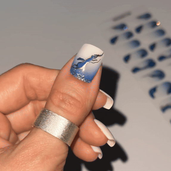 Gel Nail Strip ★ Kintsugi Gel Nail Strips MoYou London