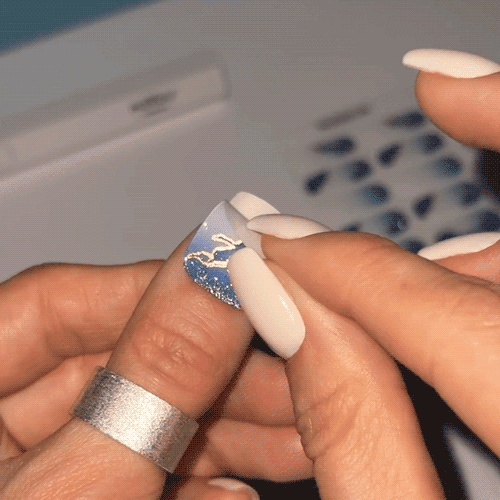 Gel Nail Strip ★ Kintsugi Gel Nail Strips MoYou London