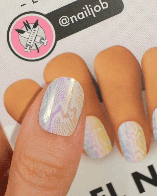 Gel Nail Strip ★ @nailjob 06 Gel Nail Strips MoYou London