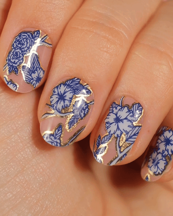 Gel Nail Strip ★ @nailjob 04 Gel Nail Strips MoYou London