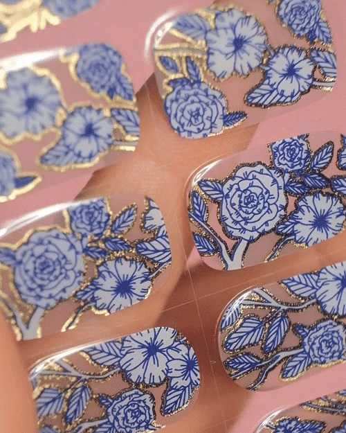 Gel Nail Strip ★ @nailjob 04 Gel Nail Strips MoYou London