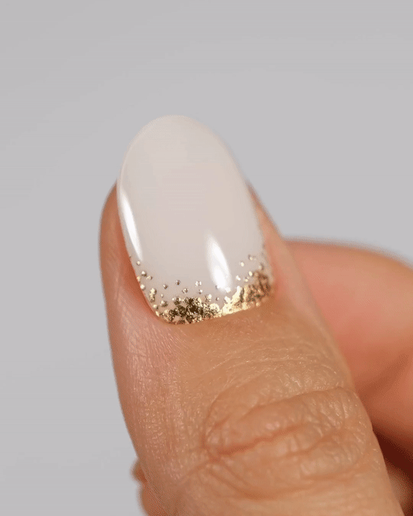 Gel Nail Strip ★ No Pain No Champagne Gel Nail Wraps MoYou London