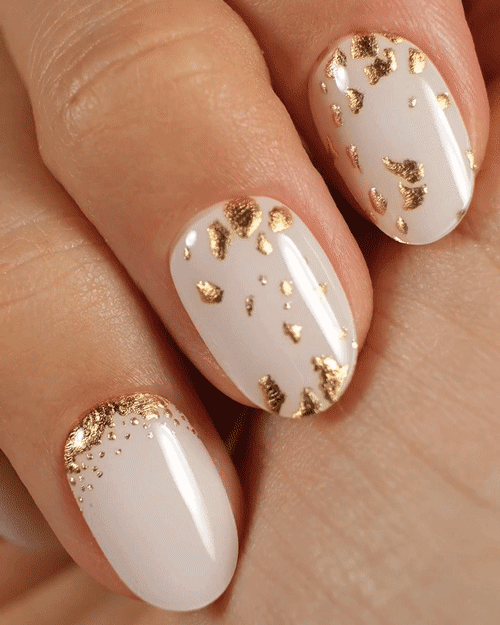 Gel Nail Strip ★ No Pain No Champagne Gel Nail Wraps MoYou London