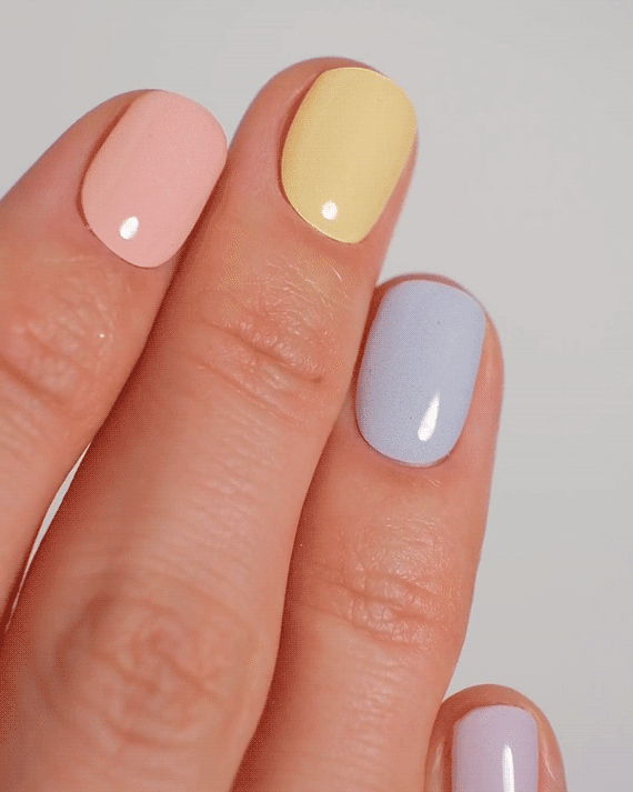 Gel Nail Strip ★ Pastel Sweets Gel Nail Strips MoYou London