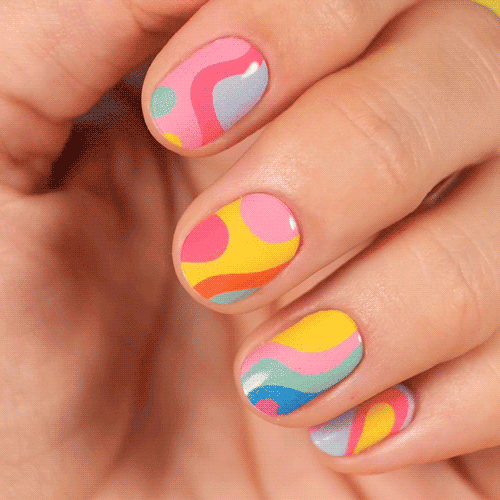 Gel Nail Strip ★ @peachinails 03 Gel Nail Strips MoYou London